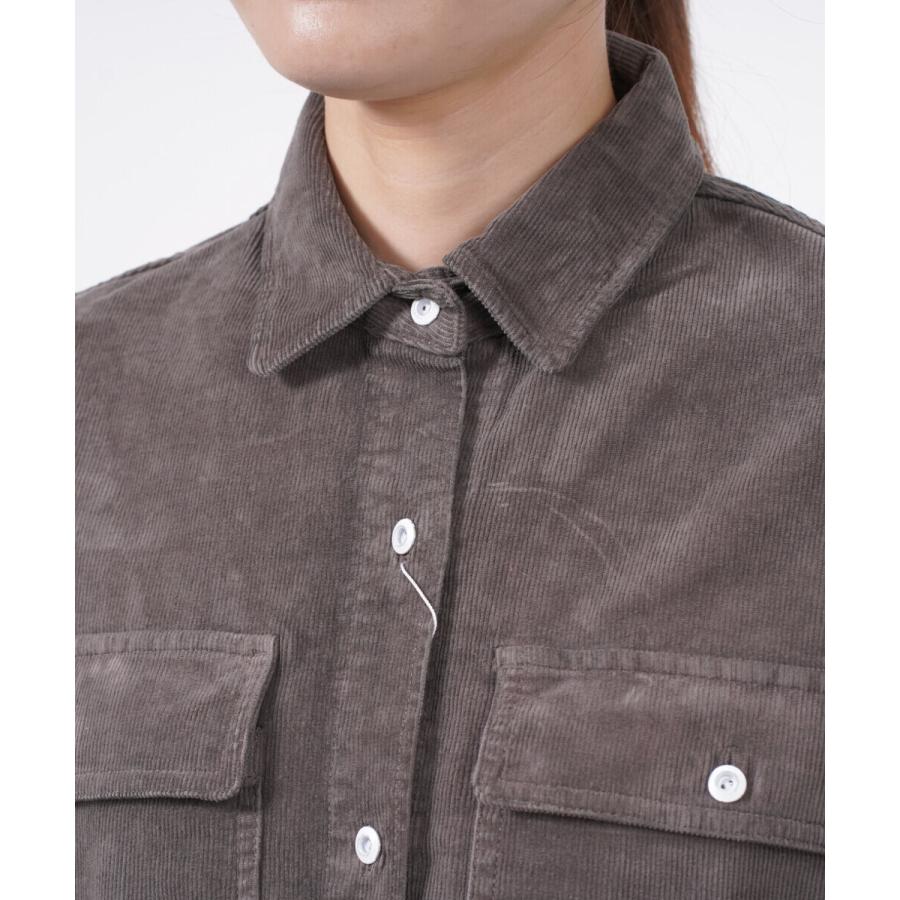 ヘルシーデニム コーデュロイシャツ スーパービッグシャツ オーバー