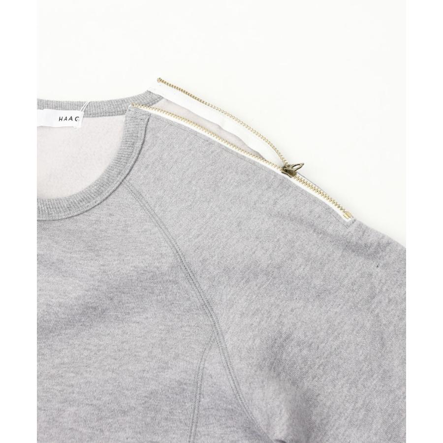 【美品】haag トレーナー haag(ヘイグ) スウェット・トレーナー(レディース) - 海外通販の