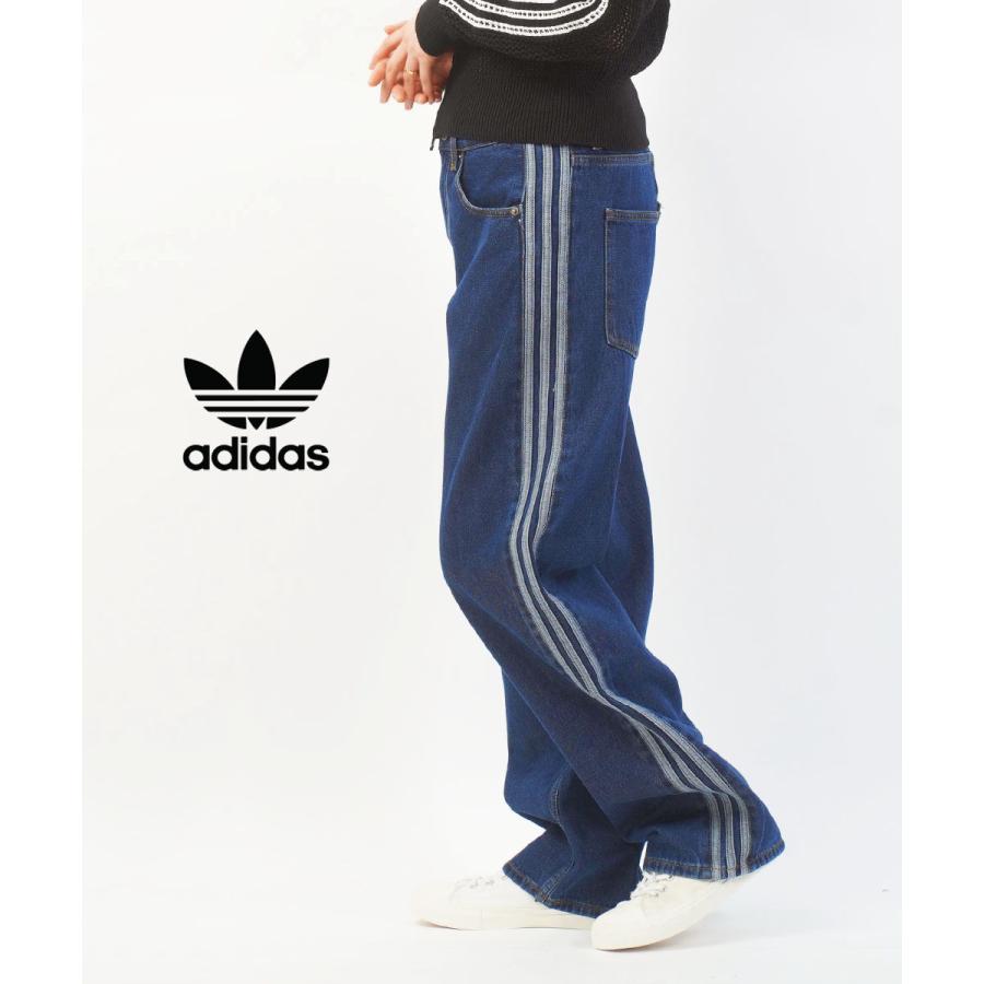 新品未使用　アディダス adidas デニム パンツ3432 アディダス ファイヤーバード アディカラー デニム パンツ adidas 2026