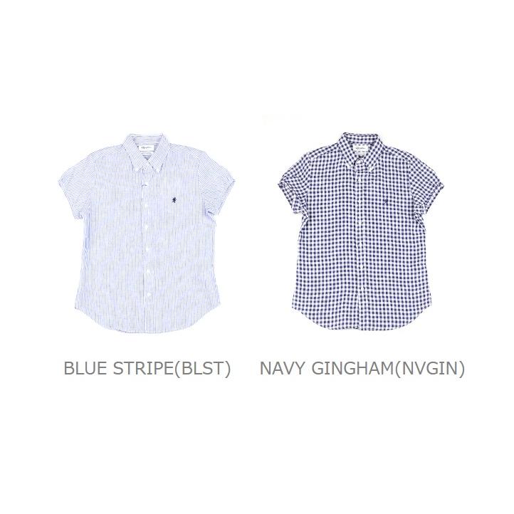 Gymphlex半袖シャツ GYMPHLEX シャツ Gymphlex | コットンチェック ボタンダウン半袖