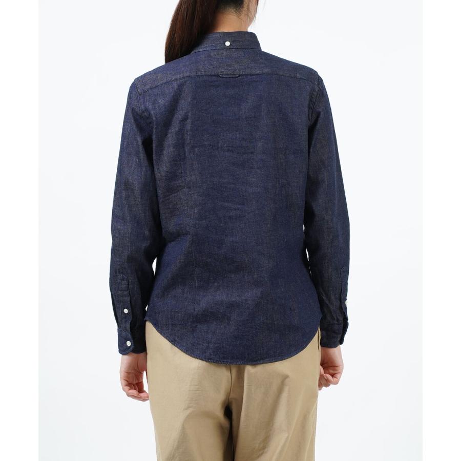 GYMPHLEX（ジムフレックス） シャツ ボタンダウンシャツ デニムシャツ