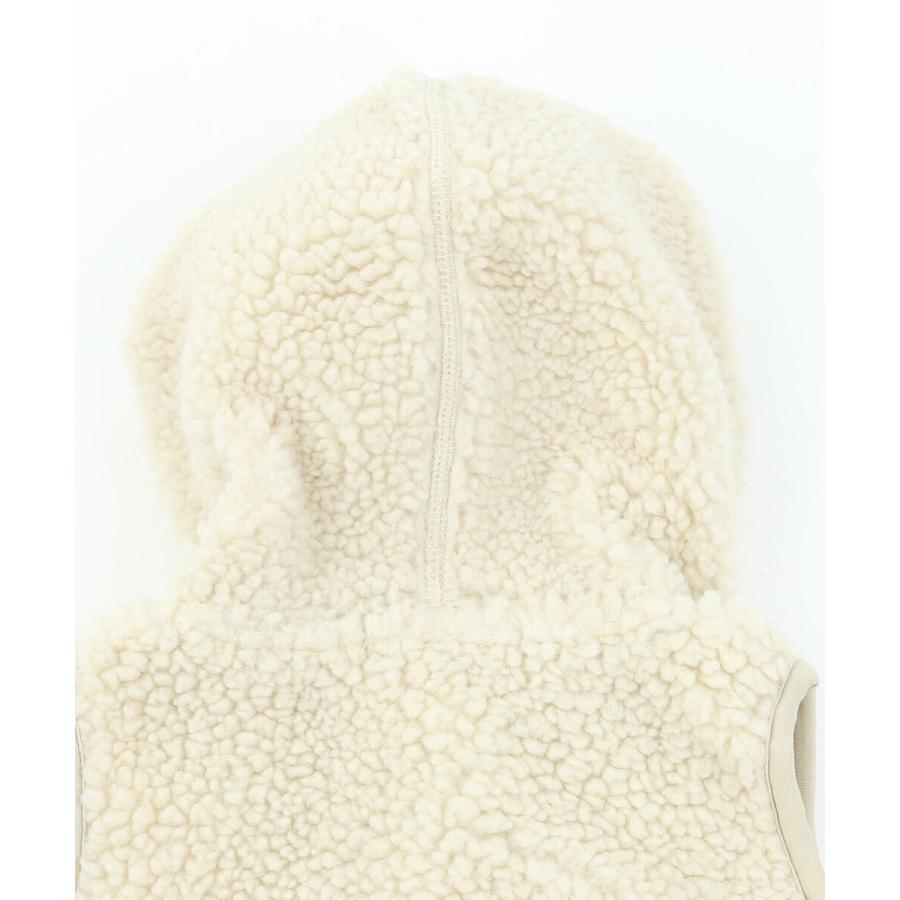 GYMPHLEX（ジムフレックス） ボアベスト フードベスト パーカーベスト