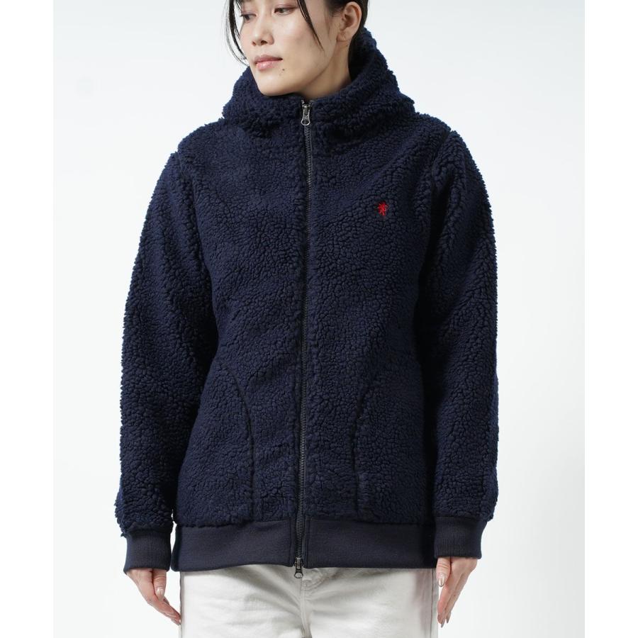 gymphlex  ボアフードジャケット16  美品！今日まで！！ Gymphlex ジムフレックス ボアフーデッドジャケット｜BORN FREE ONLINE
