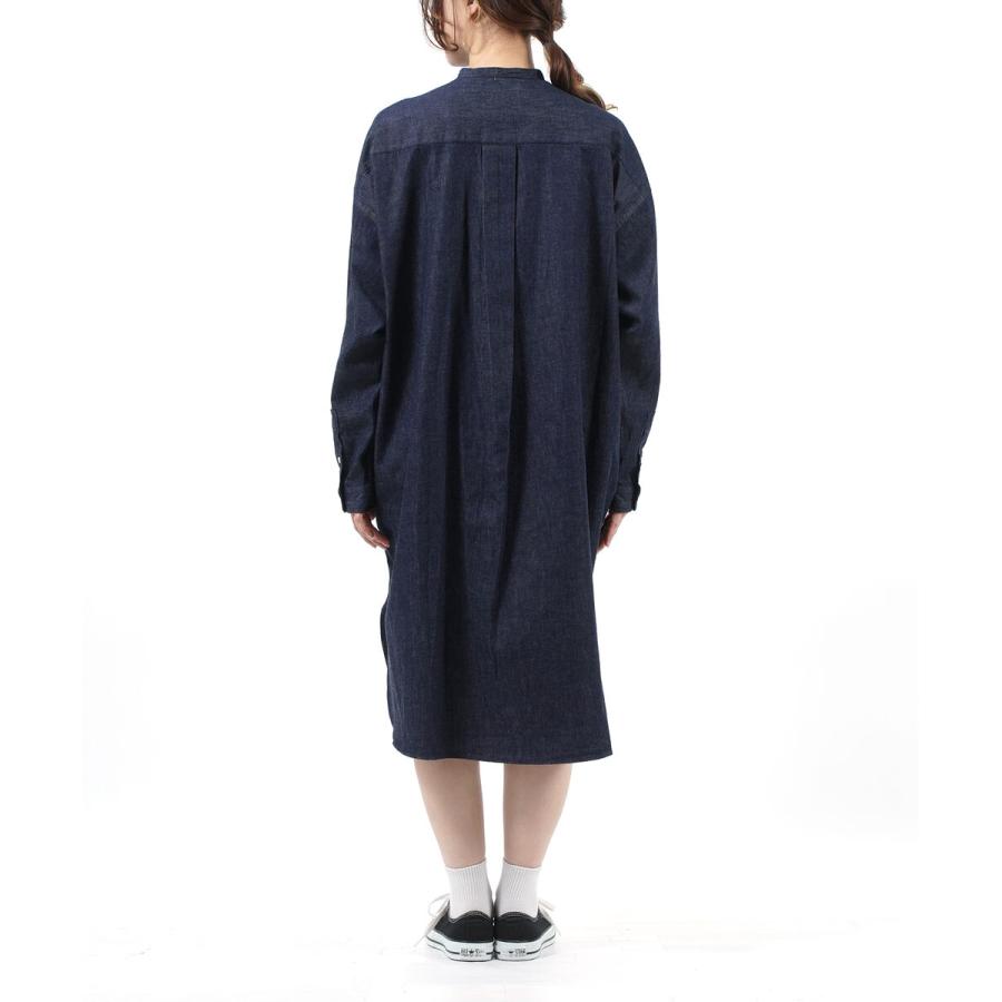 GYMPHLEX（ジムフレックス） シャツワンピース デニムロングシャツ