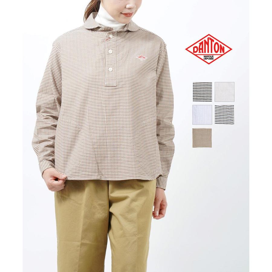 ダントン プルオーバーシャツ ワークシャツ Danton 21秋冬新作 レディース 国内正規品 Etre Par Bleu Comme Bleu 通販 Paypayモール