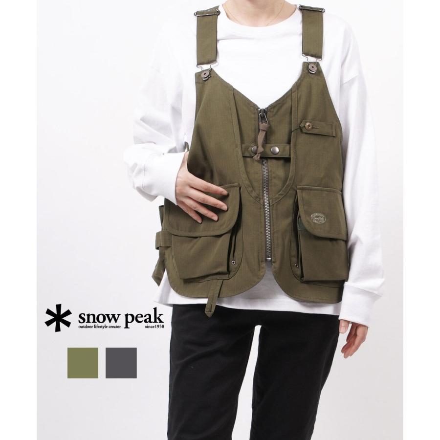 スノーピーク タキビベスト 焚火ベスト TAKIBI Vest Snow Peak スノーピーク タキビベスト 焚火ベスト TAKIBI Vest Snow Peak