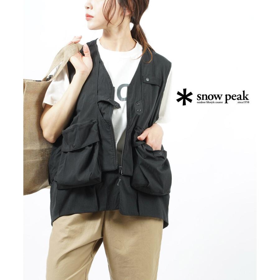 販売中の商品 Snow Peak Stretch FR Vest Ssize 焚火ベスト ベスト