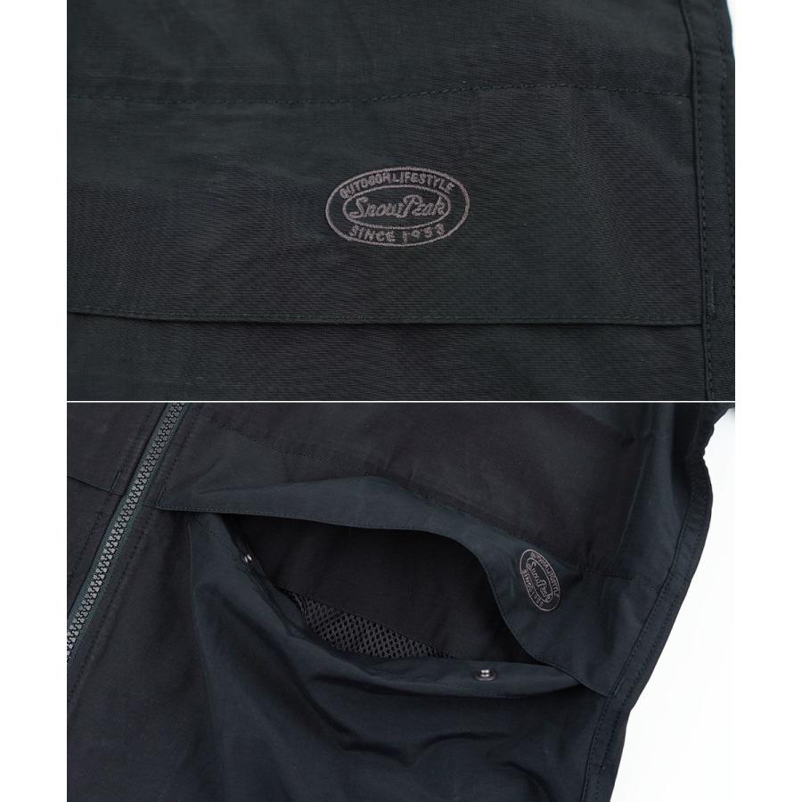snow peak（スノーピーク） Light Mountain Cloth Zip Up Parka Snow