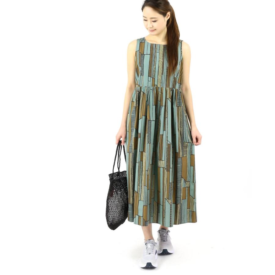 ル グラジック ノースリーブワンピース 柄ワンピース ロングワンピース Le Glazik 春夏新作 レディース 国内正規品 Etre Par Bleu Comme Bleu 通販 Paypayモール