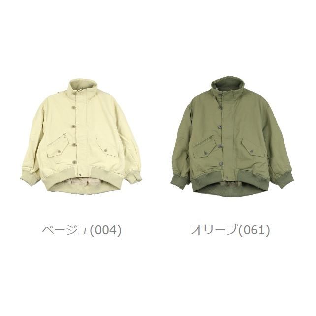 Johnbull（ジョンブル） スタンドカラー リブ ブルゾン レディース