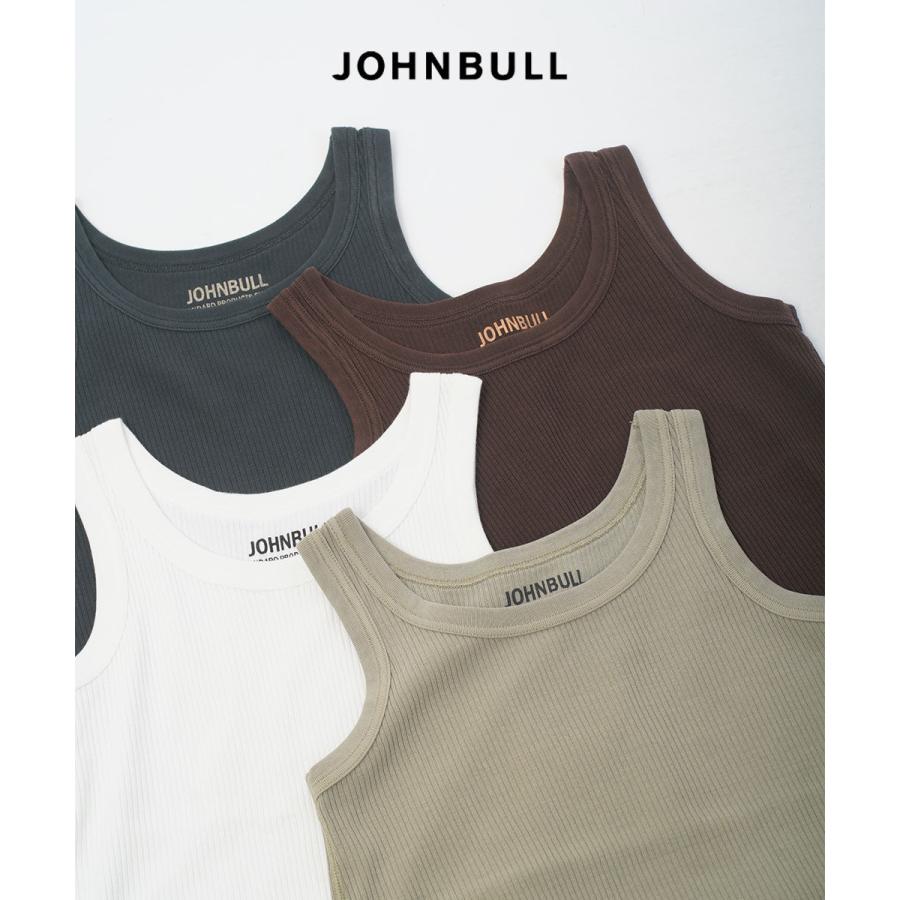 Johnbull（ジョンブル） ピグメント針抜きタンクトップ Johnbull 2026