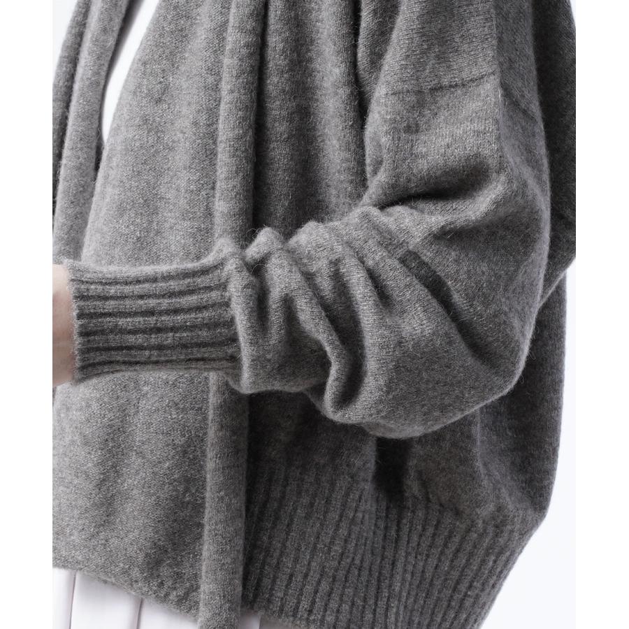 FACTORY ショートローブ　カーディガン　黒 ファクトリー ヤク ショート丈 ローブカーディガン FACTORY レディース