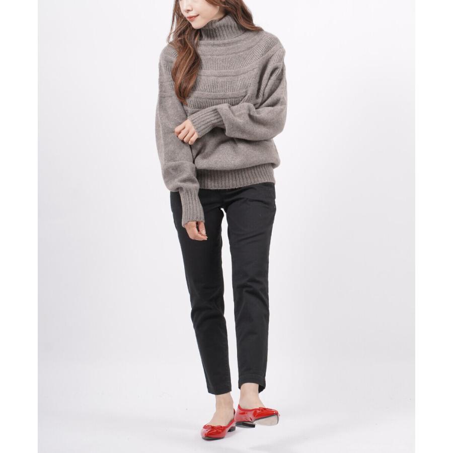 ファクトリー オフタートル セーター タートルネックニット プル