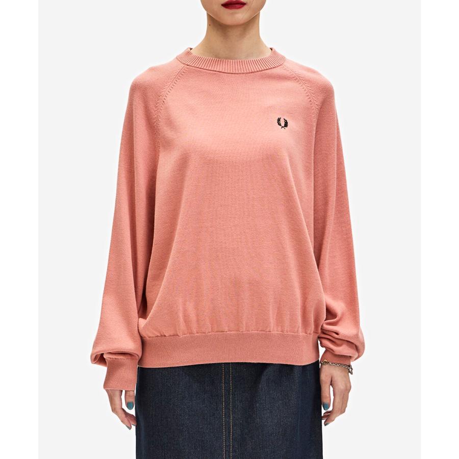 フレッドペリー Crew Neck Jumper FRED PERRY レディース 国内正規品