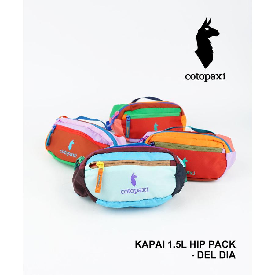 コトパクシ KAPAI 1.5L HIP PACK - DEL DIA Cotopaxi 2025春夏 コトパクシ KAPAI 1.5L HIP PACK - DEL DIA Cotopaxi 2025春夏