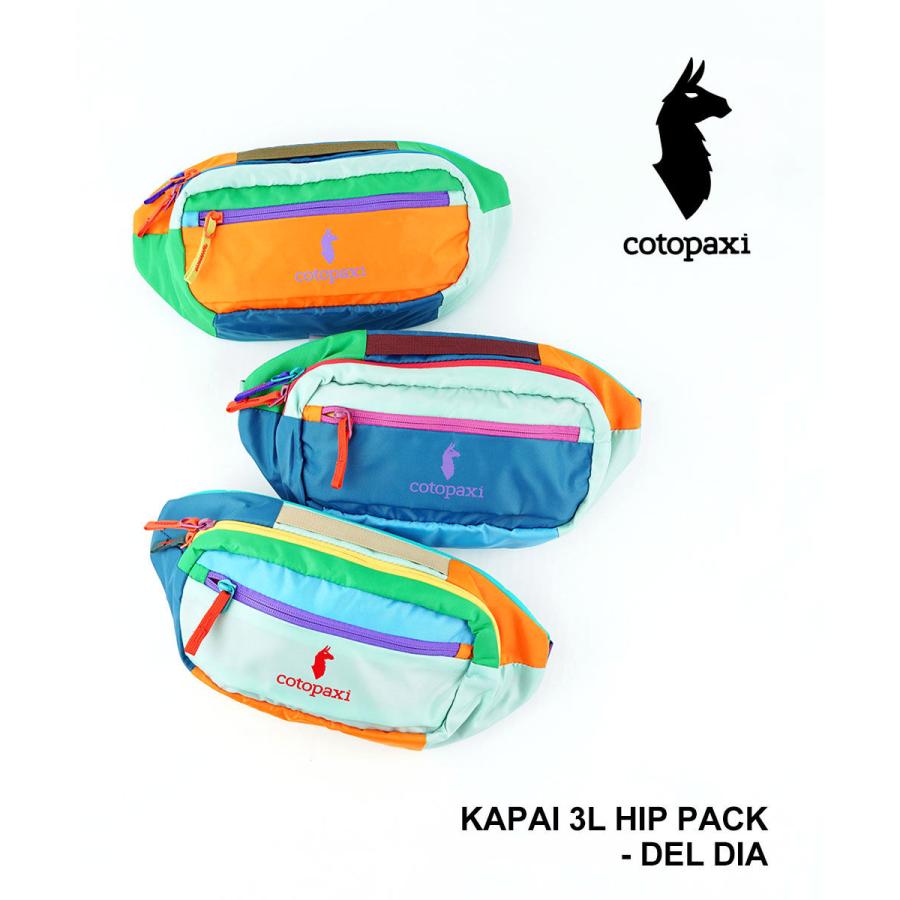 コトパクシ KAPAI 3L HIP PACK -DEL DIA Cotopaxi 2025春夏新作 コトパクシ KAPAI 3L HIP PACK -DEL DIA Cotopaxi 2025春夏新作