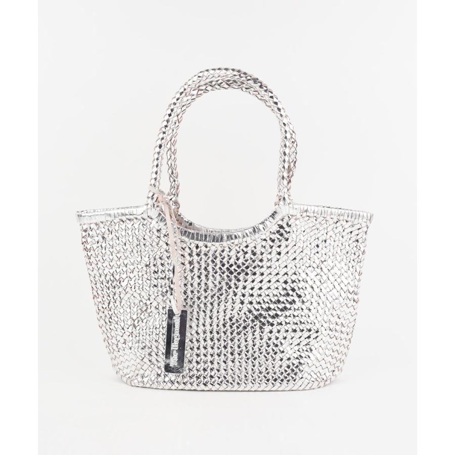 ザ バグマティ メタリックレザー メッシュトートバッグ The Bagmati 