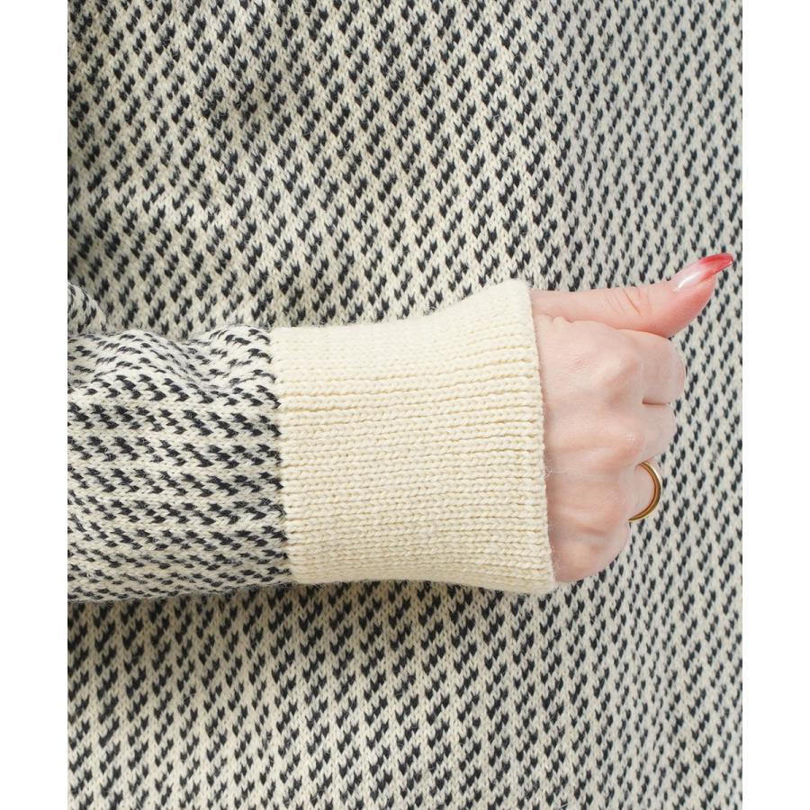 ケリーウーレンミルズ バーズアイ クルーネックニット Kerry Woollen