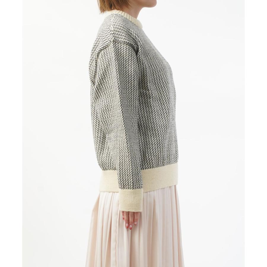 ケリーウーレンミルズ バーズアイ クルーネックニット Kerry Woollen