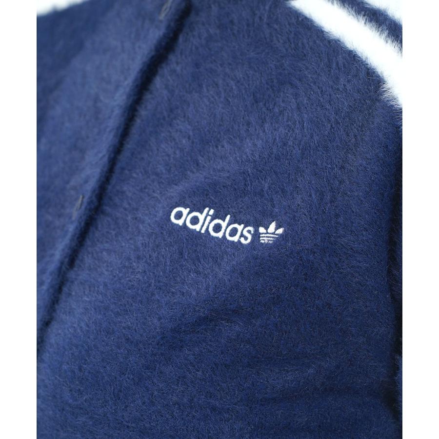 アディダス フラッフィーニットカーディガン adidas レディース 国内