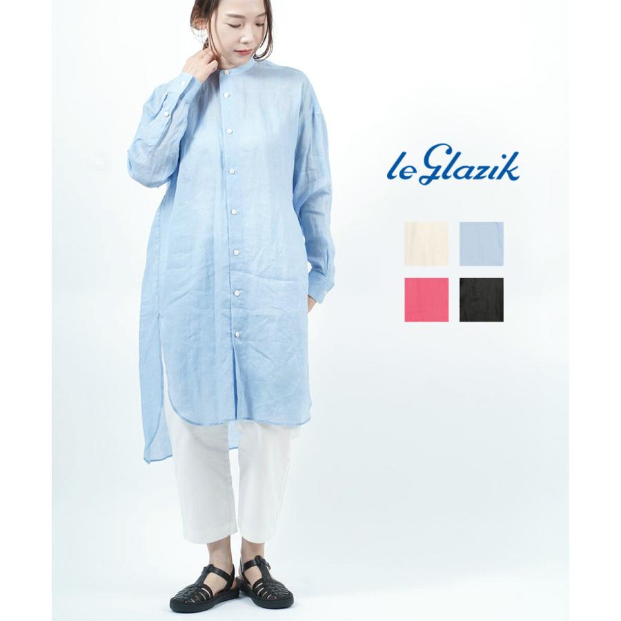 LE GLAZIK ル グラジック チュニックシャツ ロングシャツ le glazik  