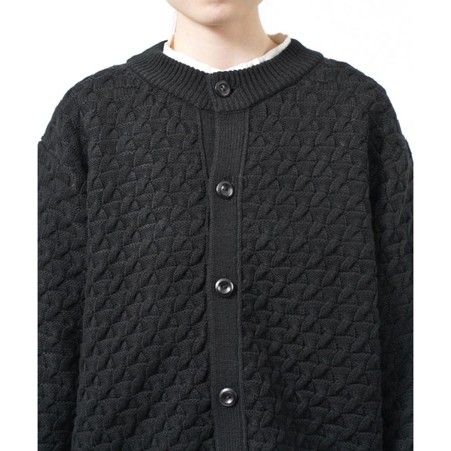 LE GLAZIK（ルグラジック） ル グラジック ケーブルニット クルー