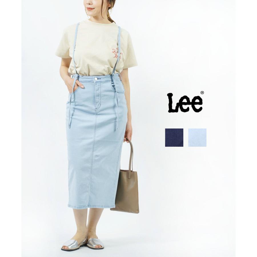 Lee（リー） サスペンダー タイトスカート レディース 国内正規品