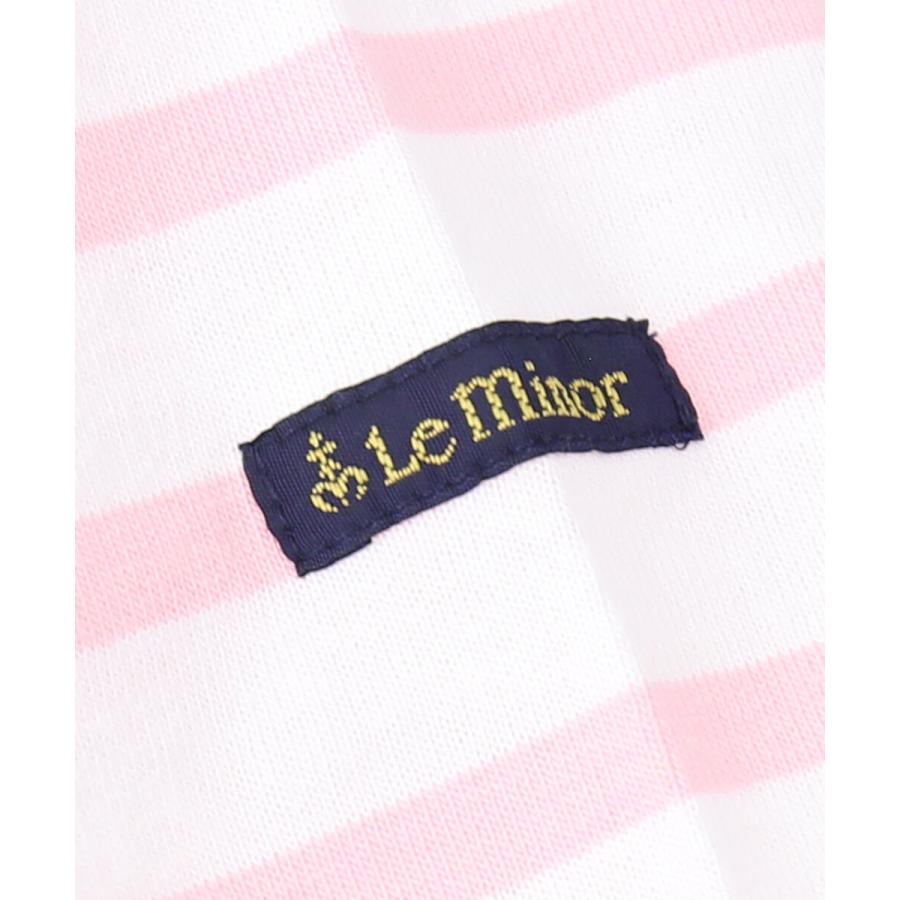 IENA ルミノア  PETIT COPAIN カットソー　ピンク Le Minor(ルミノア)のPETIT COPAIN（プチコパン）ボーダーカットソー