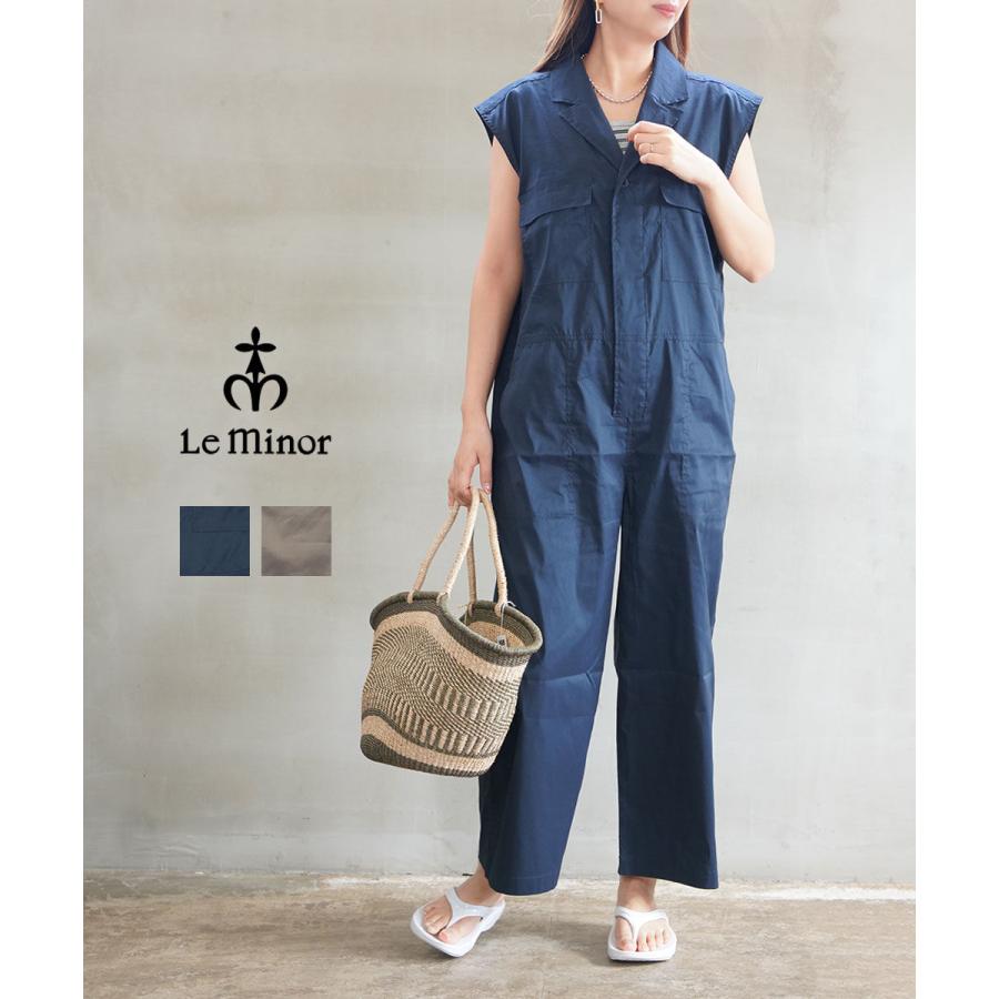 ☆【未使用　定価税込28600円】ノースリーブ オールインワン Le Minor（ルミノア） ノースリーブオールインワン Le minor 2026春夏