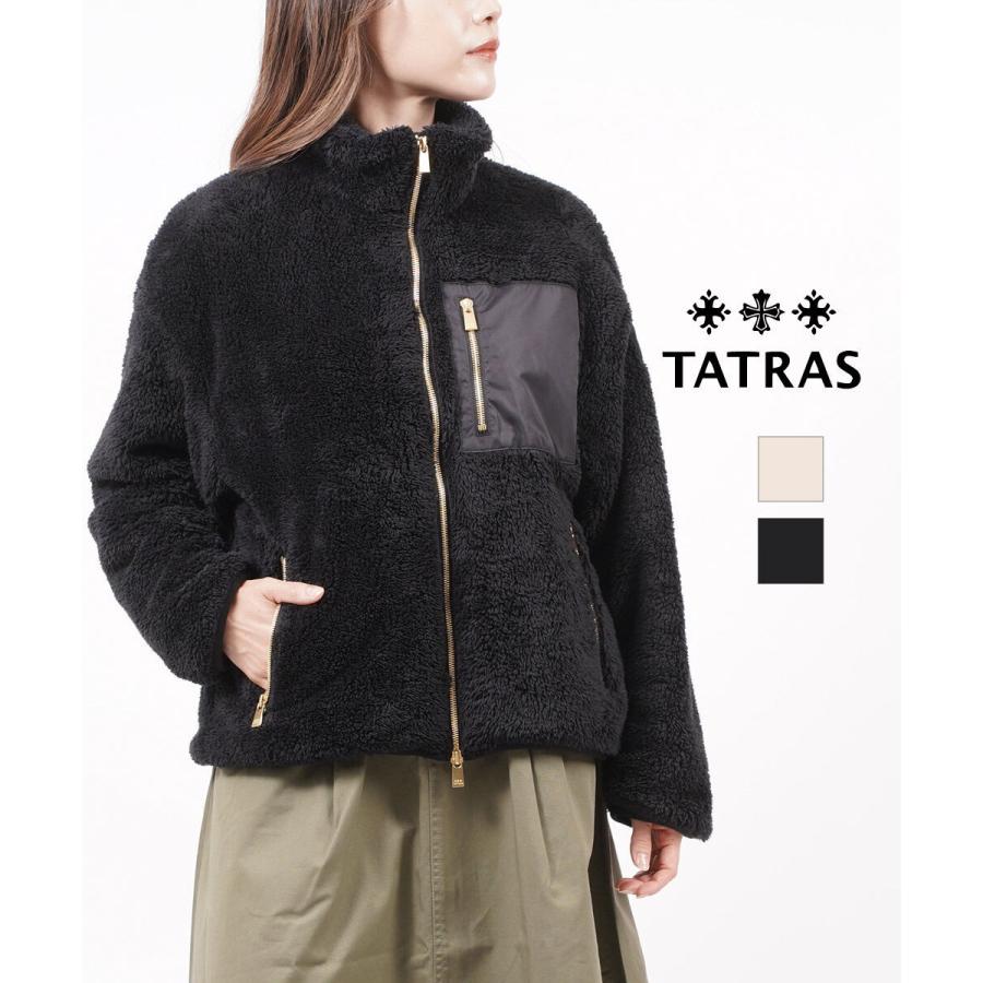 最終お値下げTATRAS BAGGI(タトラス バッジ)ボアブルゾン