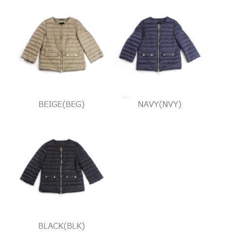 TATRAS（タトラス） ノーカラー ライトダウン ジャケット LATONA