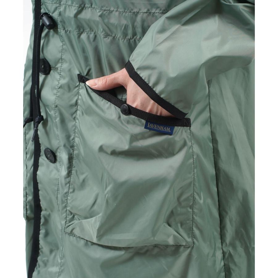 LAVENHAM（ラベンハム） パッカブル コート ギャザーウエスト