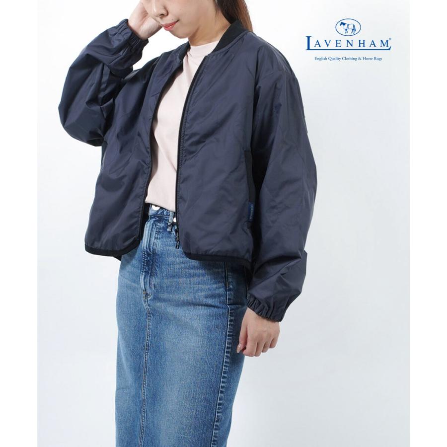 LAVENHAM（ラベンハム） キルティング ボンバージャケット LAVENSTER