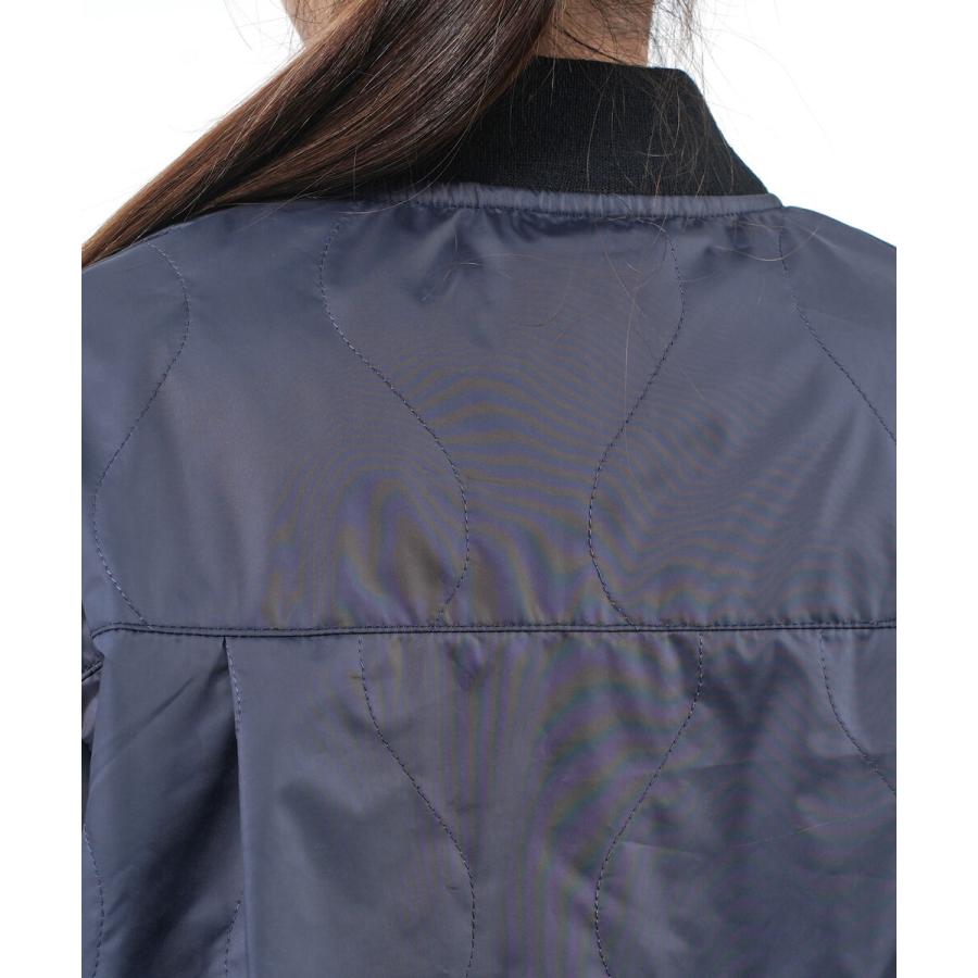 LAVENHAM（ラベンハム） キルティング ボンバージャケット LAVENSTER