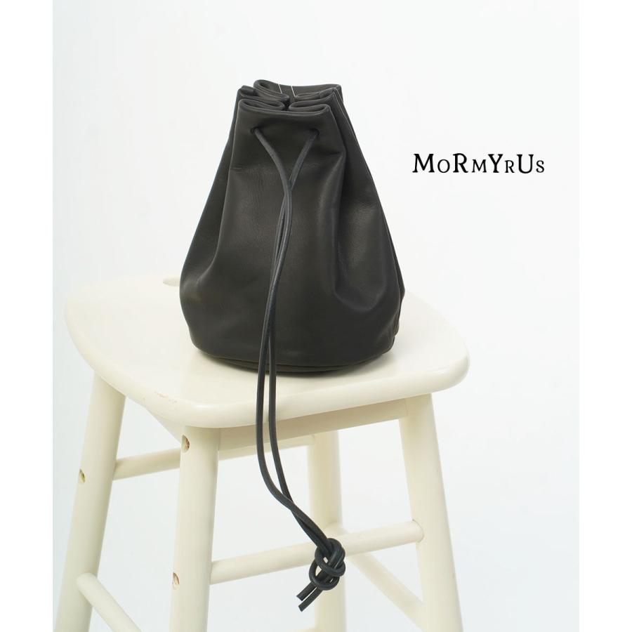 モルミルス レザー巾着バッグ MORMYRUS M077 国内正規品 2025秋冬新作 送料無料 モルミルス レザー巾着バッグ MORMYRUS 2025秋冬新作 レディース 国内