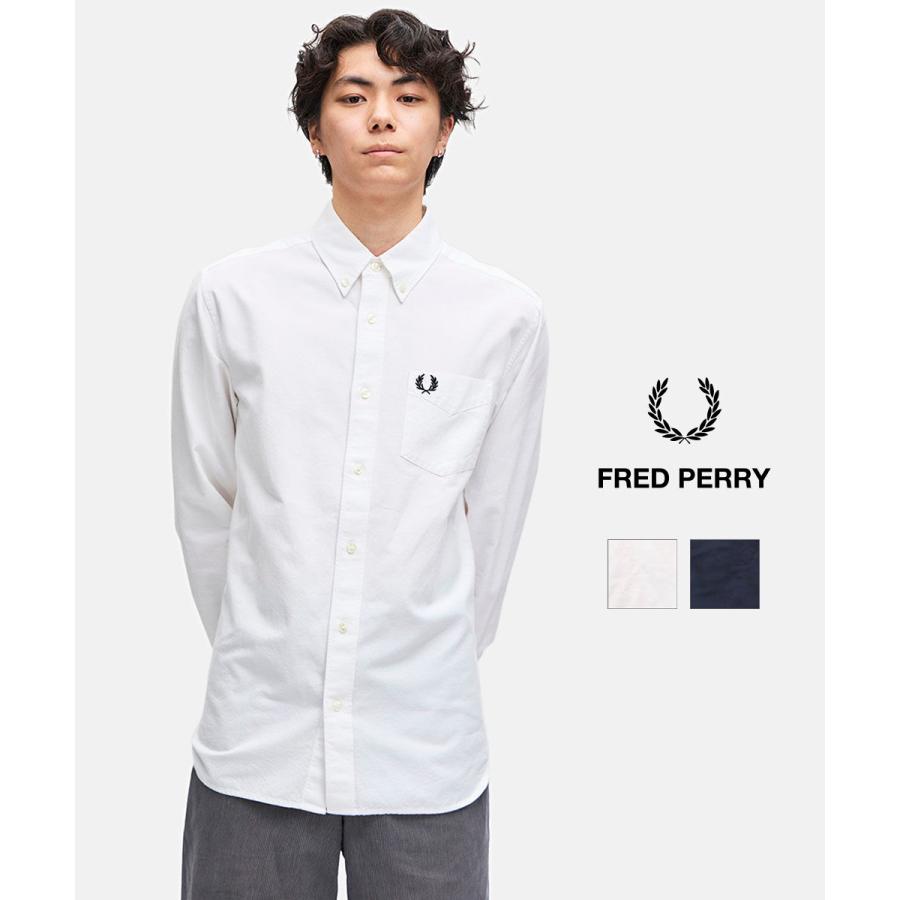 ꒰値下げ⭕️꒱ FREDPERRY OXFORDSHIRT フレッドペリー Oxford Shirt FRED PERRY メンズ 国内正規品 爆買