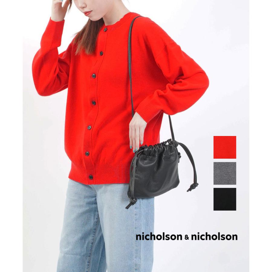 ニコルソン&ニコルソン カーディガン MAGGIE nicholson&nicholson