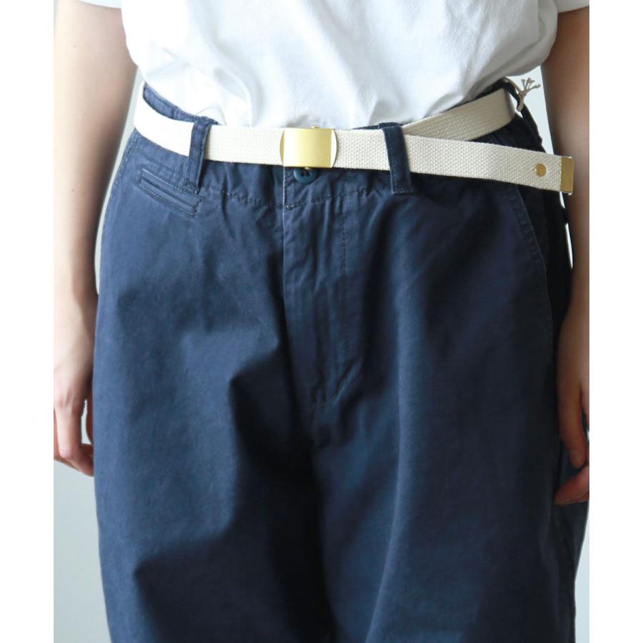 MASTER&Co マスターアンドコー ベルト付き コットン チノパンツ MASTER&Co マスターアンドコー ベルト付き コットン チノパンツ