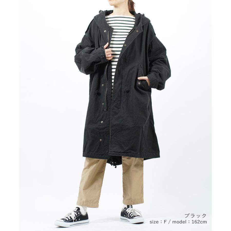 MASTER&Co（マスターアンドコー） ミリタリーコート フィッシュテイル