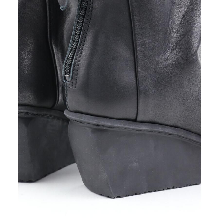 『美品』trippen トリッペン ショートブーツ バックジップ レザー 厚底 trippen（トリッペン） ショートブーツ ミドルブーツ MELLOW TRIPPEN