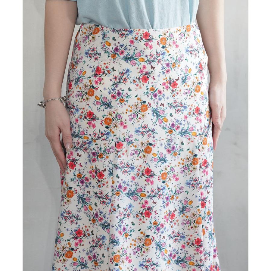 スカート mame00ome クラシカルローズアシメスカート | axes femme -outlet- | axes femme