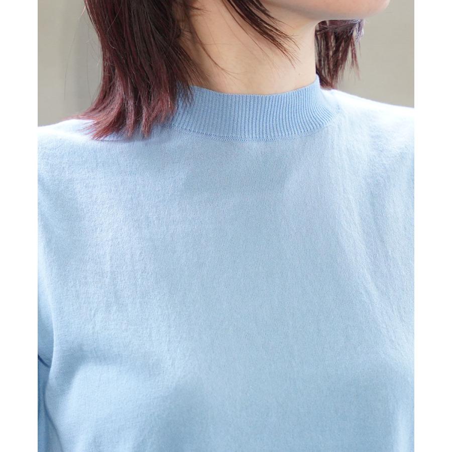 【美品】MEYAME ニット　MEY-1110 メヤメ COTTON KNIT TEE MEYAME 2026春夏新作 レディース 国内正規品