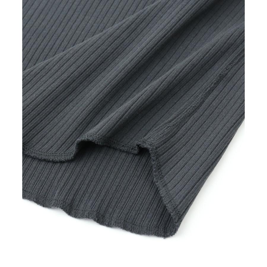 メヤメ リブプルオーバー リブカットソー OBLONG NECK RIB PO MEYAME
