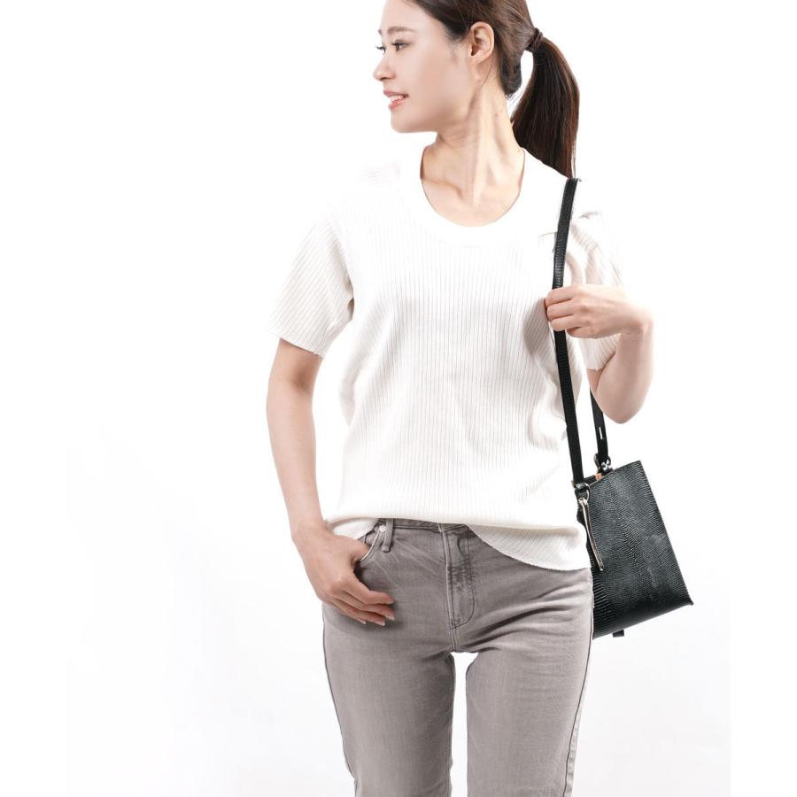 メヤメ リブプルオーバー リブカットソー OBLONG NECK SHORT SLEEVE