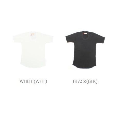 MEYAME リブカットソー メヤメ リブプルオーバー リブカットソー OBLONG NECK SHORT SLEEVE
