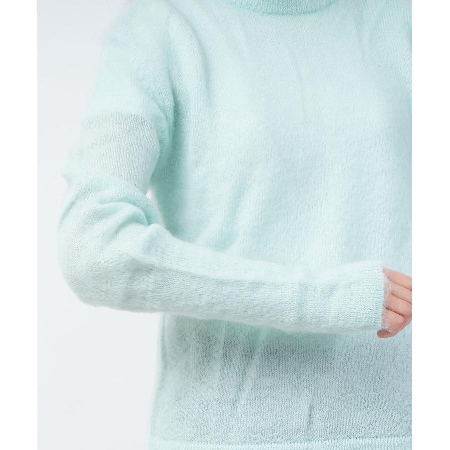 MEYAME（メヤメ） モヘアニット クルーネックカーディガン セーター