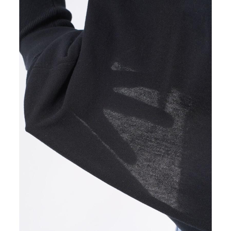 メヤメ ニットプルオーバー COTTON KNIT LONG SLEEVE TEE コットン