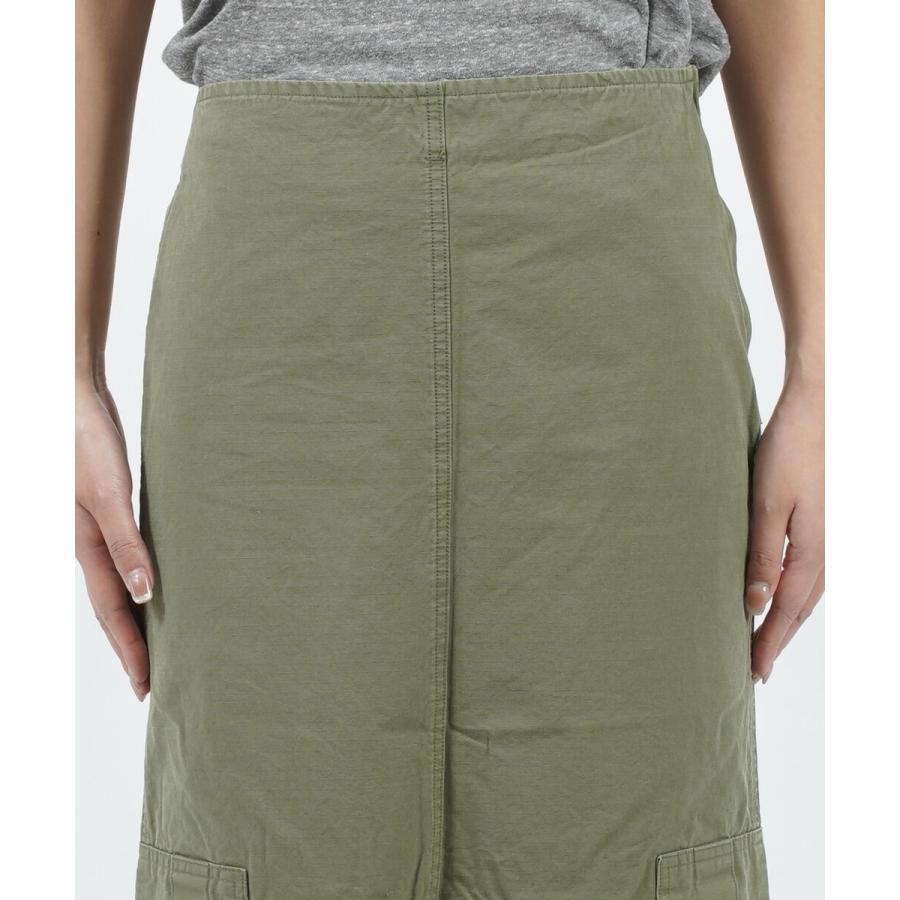 メヤメ ロングスカート ARMY UP SIDE DOWN SKIRT アーミー アップ