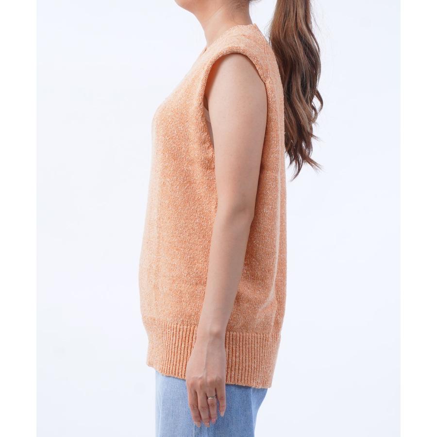 メヤメ COTTON TWEED SLEEVELESS PULLOVER MEYAME レディース 国内正規