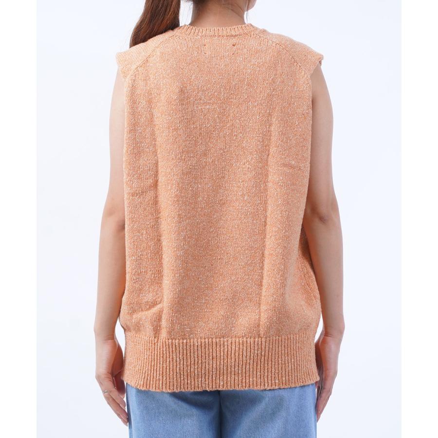メヤメ COTTON TWEED SLEEVELESS PULLOVER MEYAME レディース 国内正規